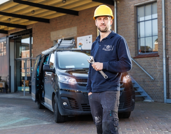 ZON-ECN Installatietechniek monteur Tim van Wakeren