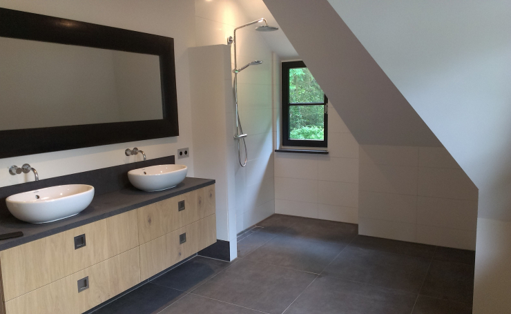 Badkamer installatie