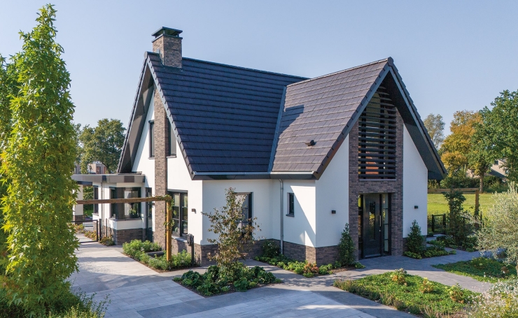 Nieuwbouw villa exterieur