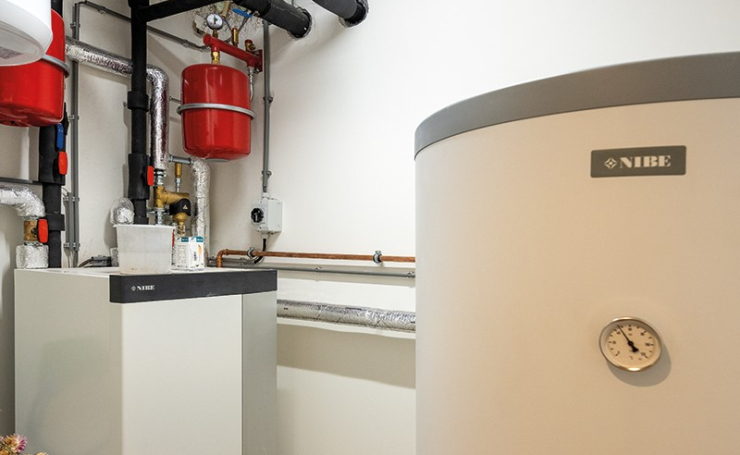 Warmtepomp installatie